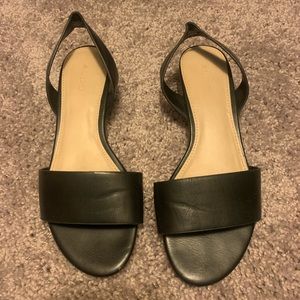 Aldo black sandals (size 5)